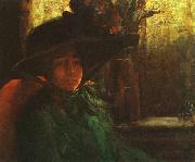 Lady in Green